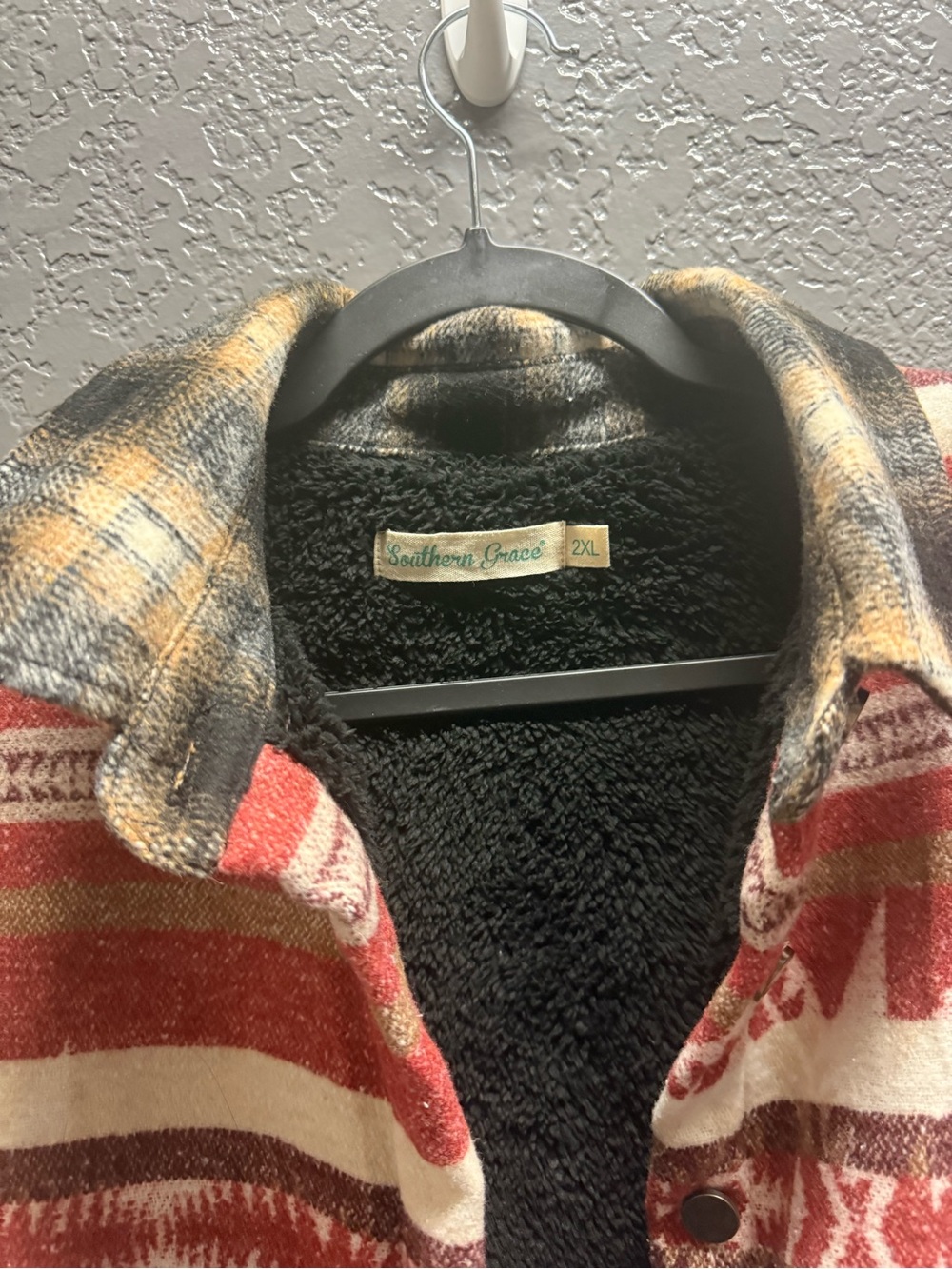Southern Grace Aztec Patterned Jacket - Picture 2 of 6
